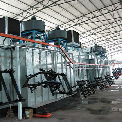 三輪車車架涂裝線