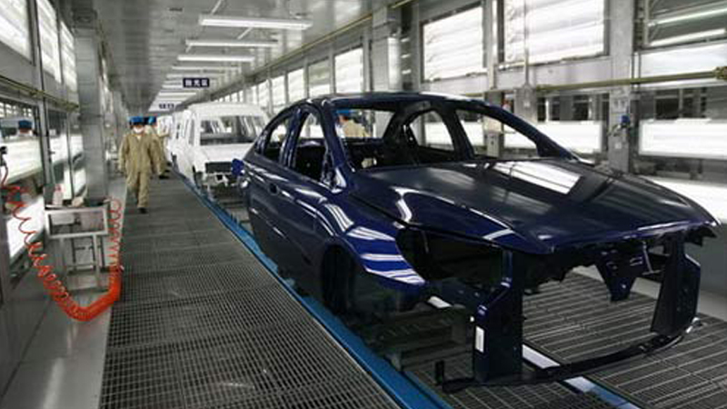 汽車整車涂裝生產(chǎn)線