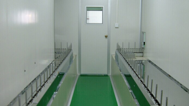 環保型無氣靜電旋杯玻璃瓶噴涂線