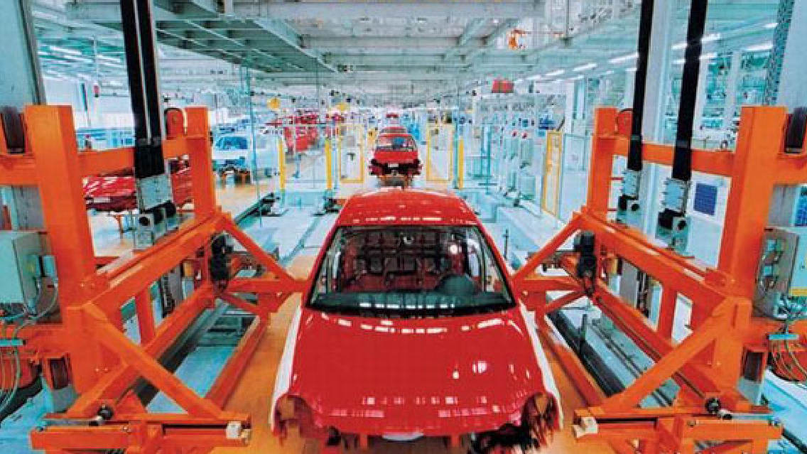 汽車整車涂裝生產(chǎn)線